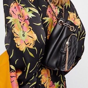 FREE PEOPLE mini quilted backpack